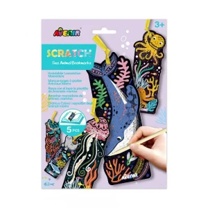 Scratch – Sea Animal Bookmarks