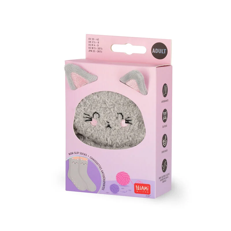Meias Antiderrapantes – It´s a Match! – Gato - Image 2