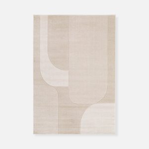 Tapete Abstrato Gabo Bege