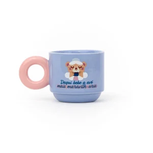 Caneca empilhável – Daqui bebe a avó mais maravilh-ursa