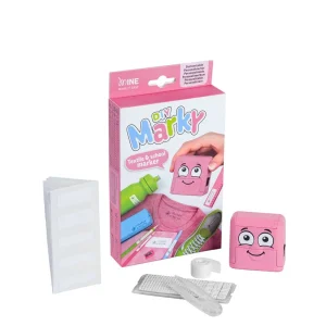 Carimbo marcador de roupa MARKY – Rosa